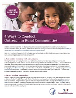  5 Ways to Conduct Outreach in Rural Communities (PDF 765.27 KB)