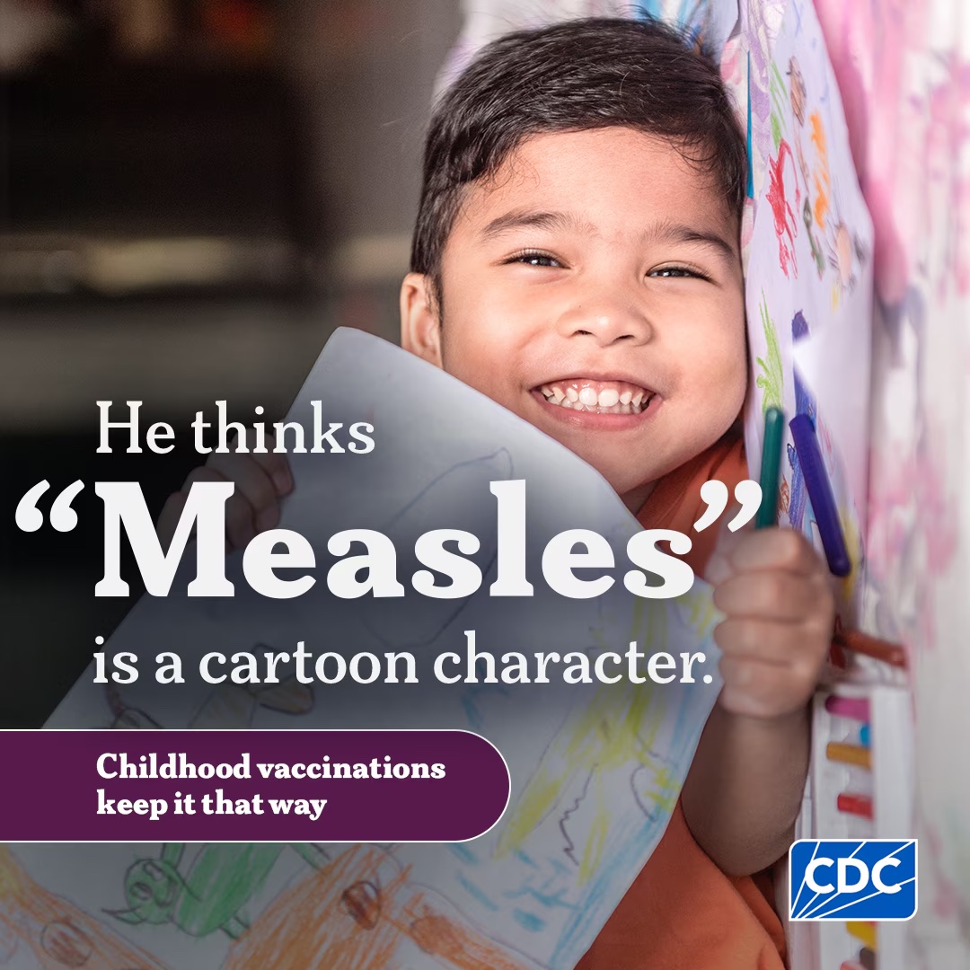 measles cartoon character image